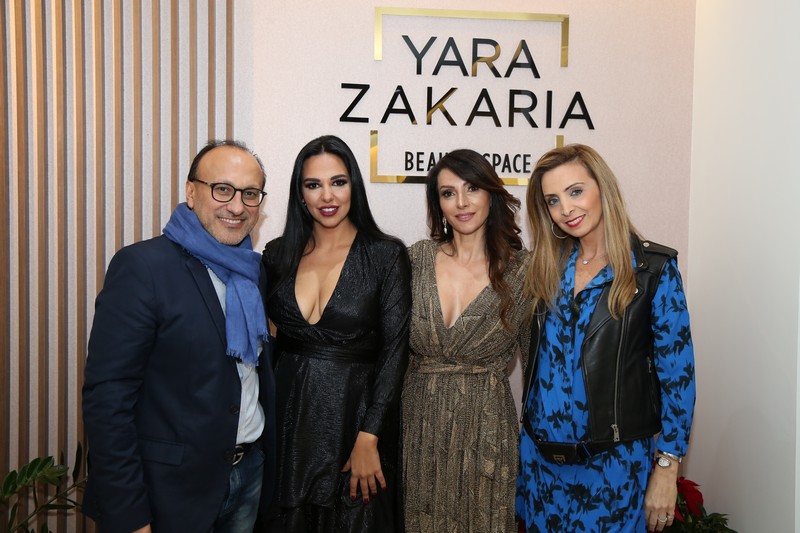 A festive opening for YARA ZAKARIA new Beauty Space